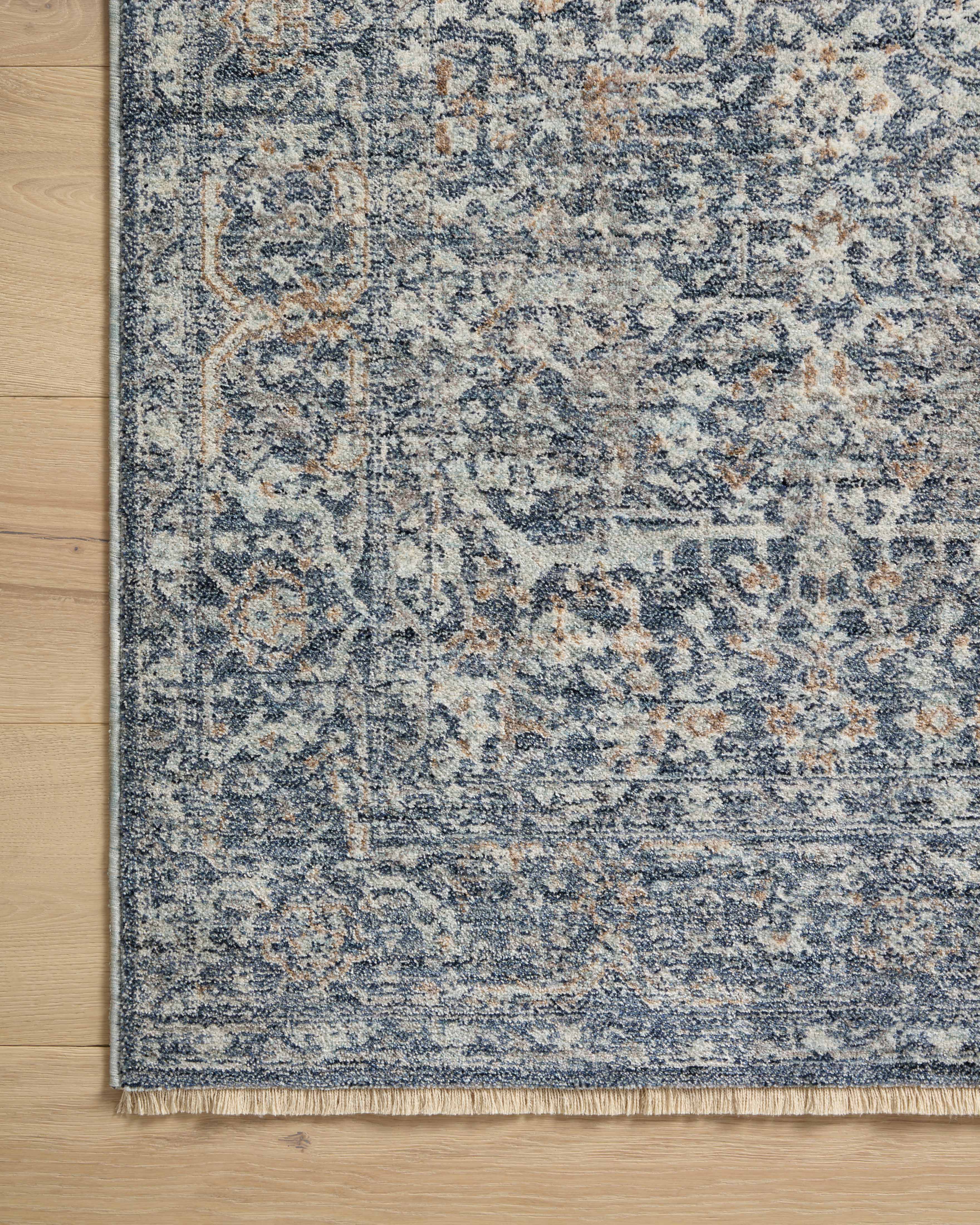 Angela Rose x Loloi Blake Denim/ Taupe Rug 0-RUGS Loloi