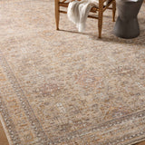 Angela Rose x Loloi Blake Oatmeal/ Spice Rug 0-RUGS Loloi