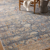 Angela Rose x Loloi Blake Navy/ Multi Rug 0-RUGS Loloi