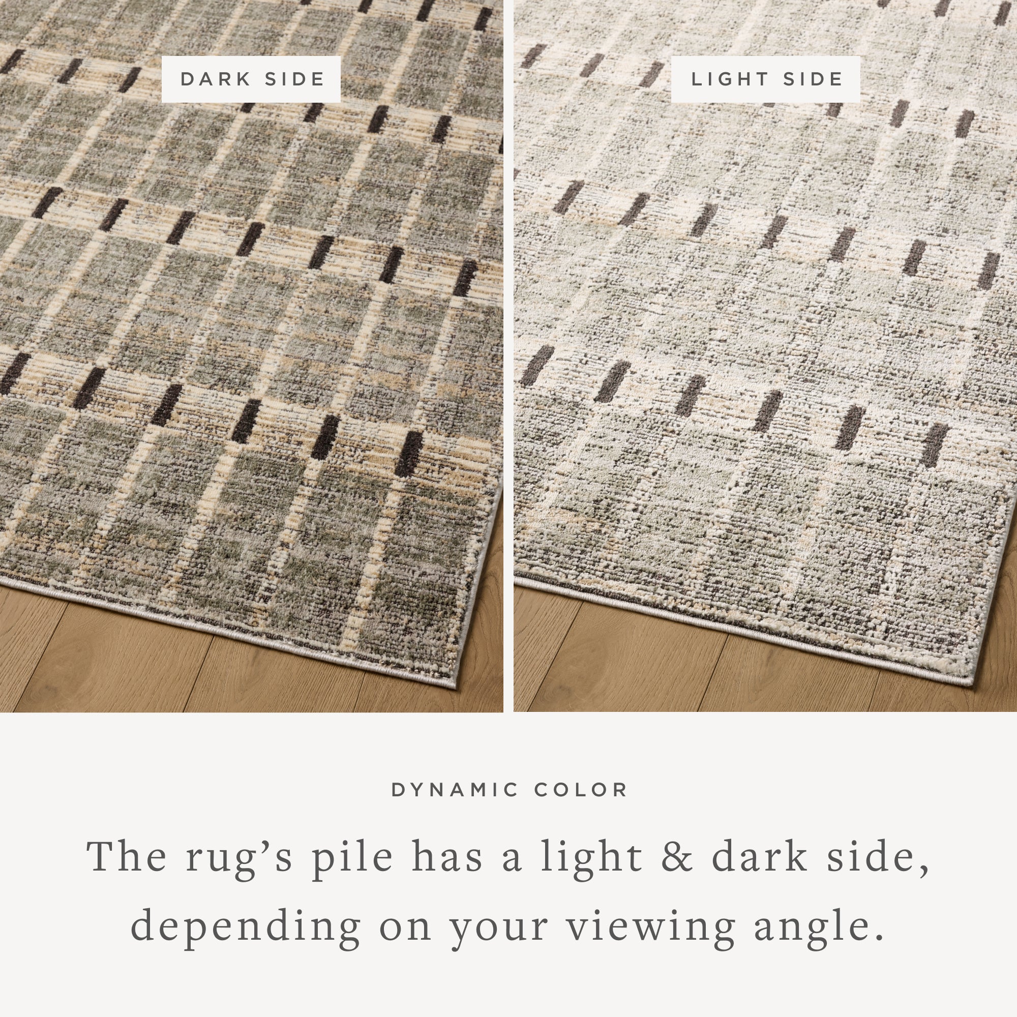 IN STORE - Jeremiah Brent x Loloi Bleecker Sage / Granite Rug RUGS-geometric Loloi