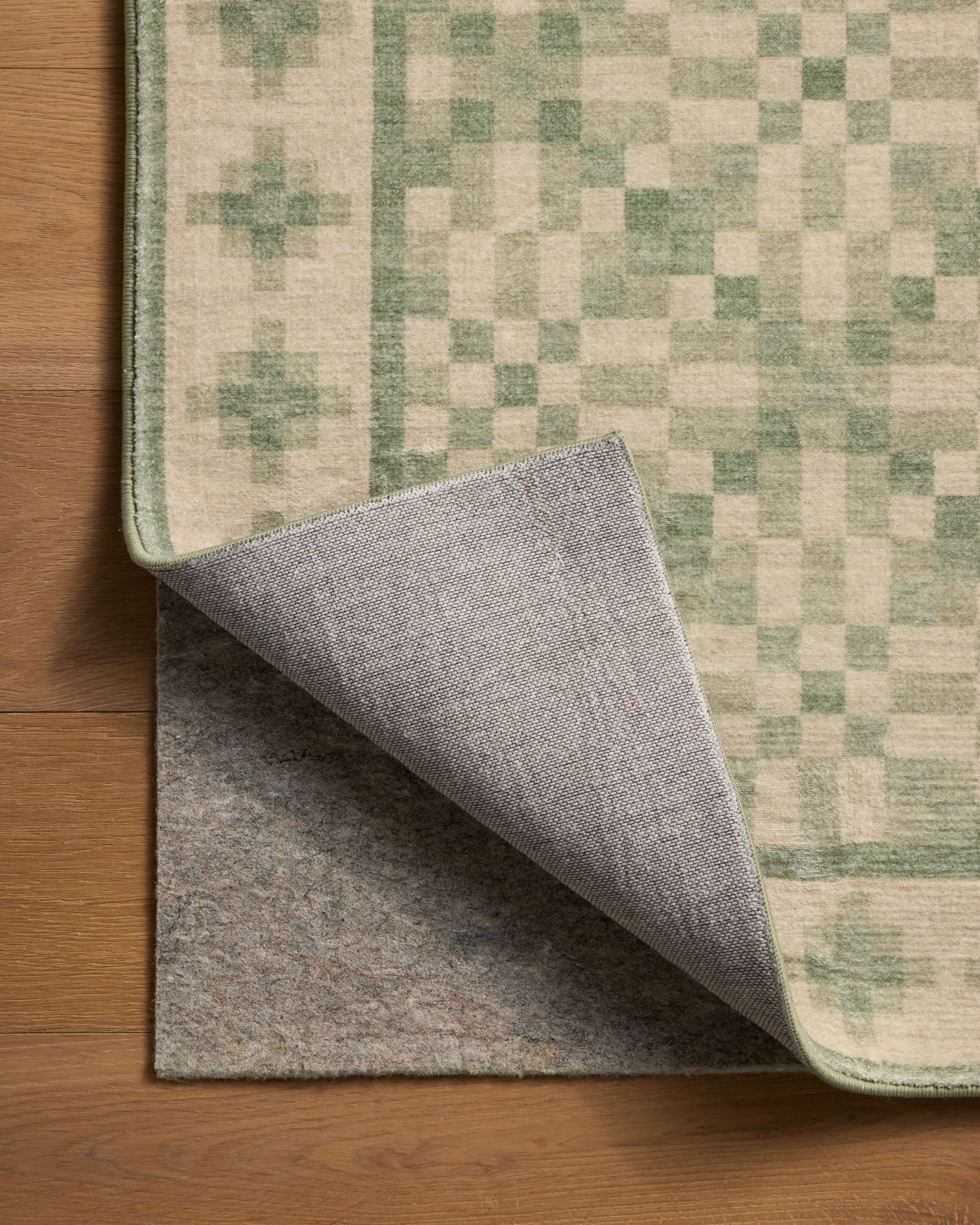 Chris Loves Julia x Loloi Bobby Beige / Green Rug - Rug & Weave