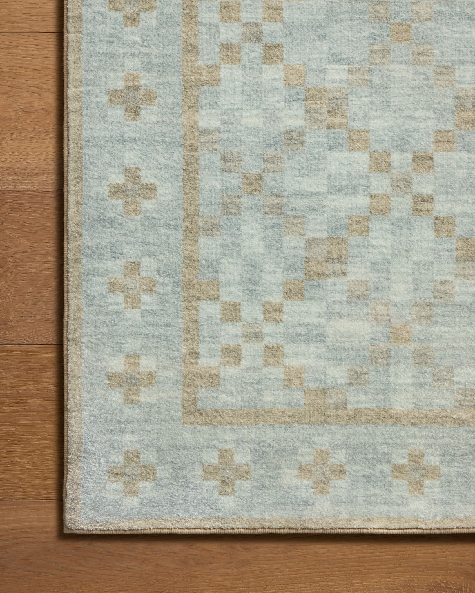 Chris Loves Julia x Loloi Bobby Spa / Khaki Rug - Rug & Weave