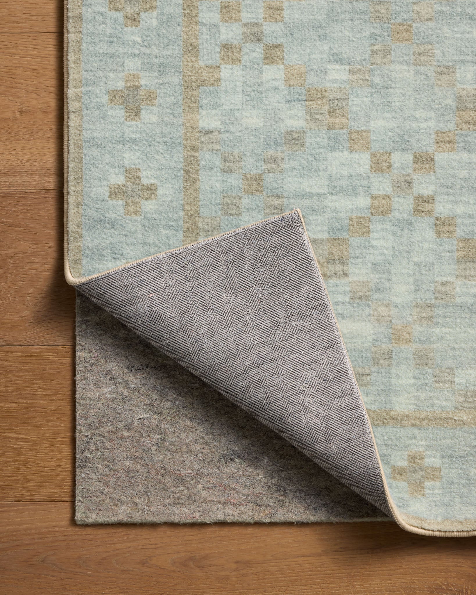 Chris Loves Julia x Loloi Bobby Spa / Khaki Rug - Rug & Weave