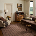 Chris Loves Julia x Loloi Bobby Camel / Plum Rug - Rug & Weave