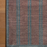 Chris Loves Julia x Loloi Bobby Merlot / Denim Rug - Rug & Weave