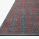 Chris Loves Julia x Loloi Bobby Merlot / Denim Rug - Rug & Weave