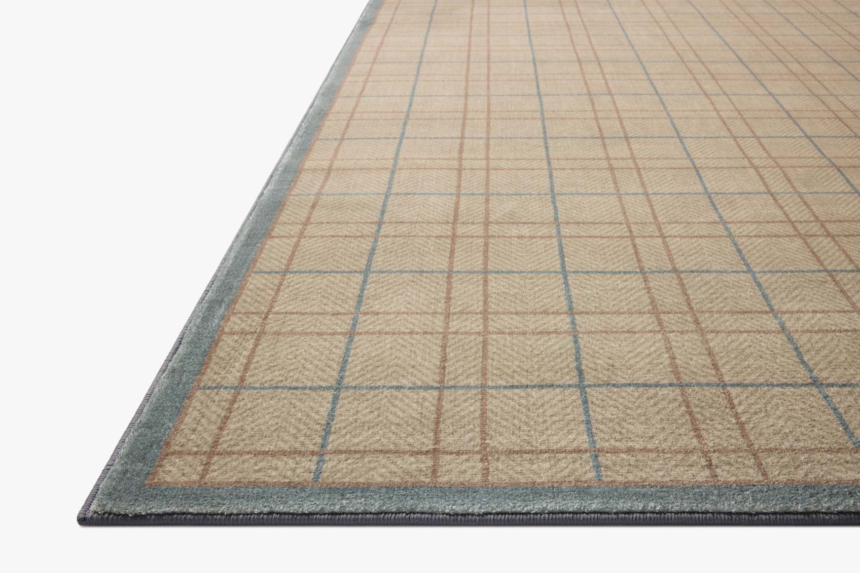 Chris Loves Julia x Loloi Bobby Sage / Denim Rug - Rug & Weave