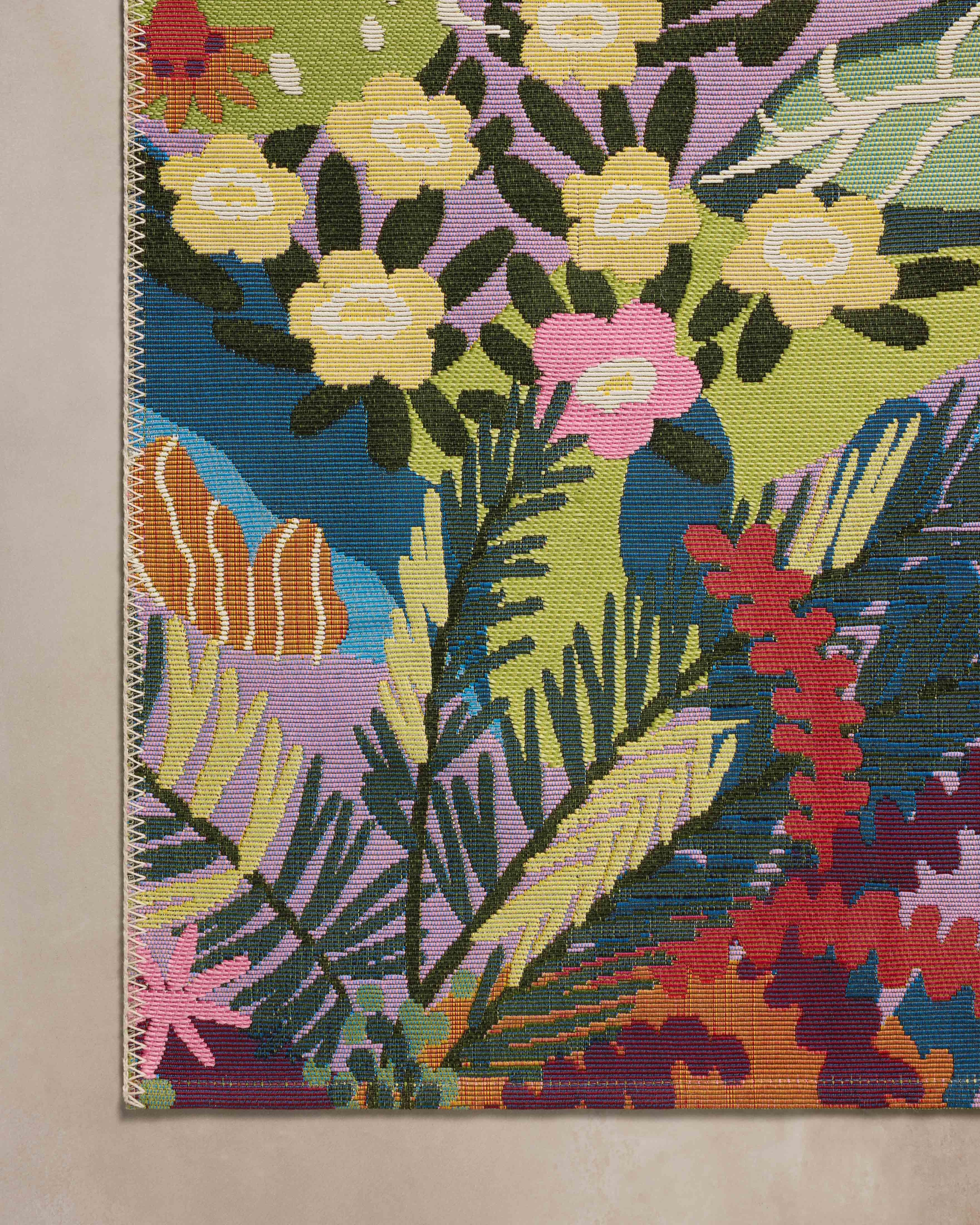 Loloi Botanical Multi Indoor/Outdoor Rug RUGS - synthetic Loloi