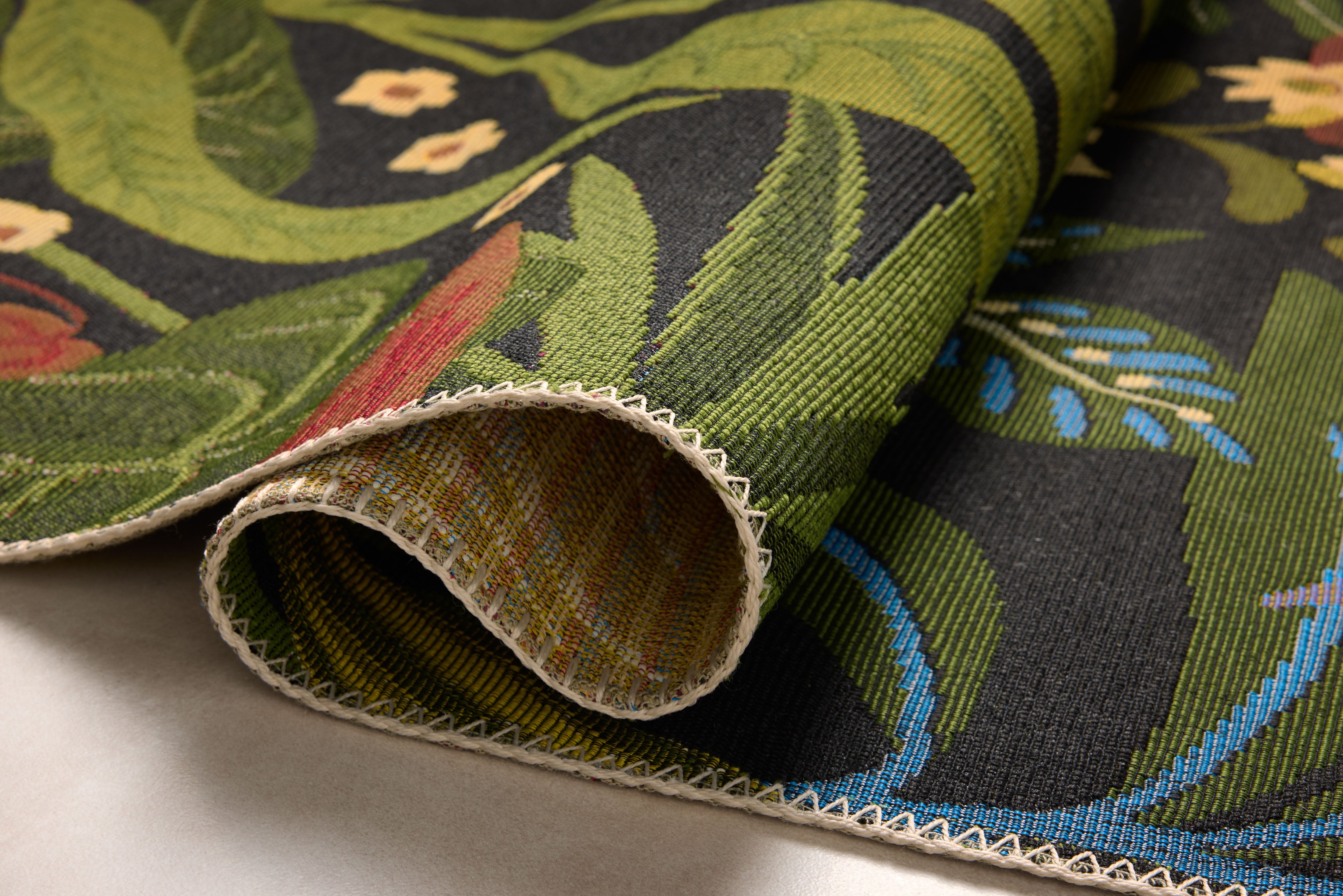 Loloi Botanical Onyx / Multi Sample Indoor/Outdoor Rug RUGS - synthetic Loloi