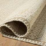 Amber Lewis x Loloi Bowie Ivory / Taupe Rug RUGS - wool Loloi