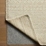 Amber Lewis x Loloi Bowie Ivory / Taupe Rug RUGS - wool Loloi