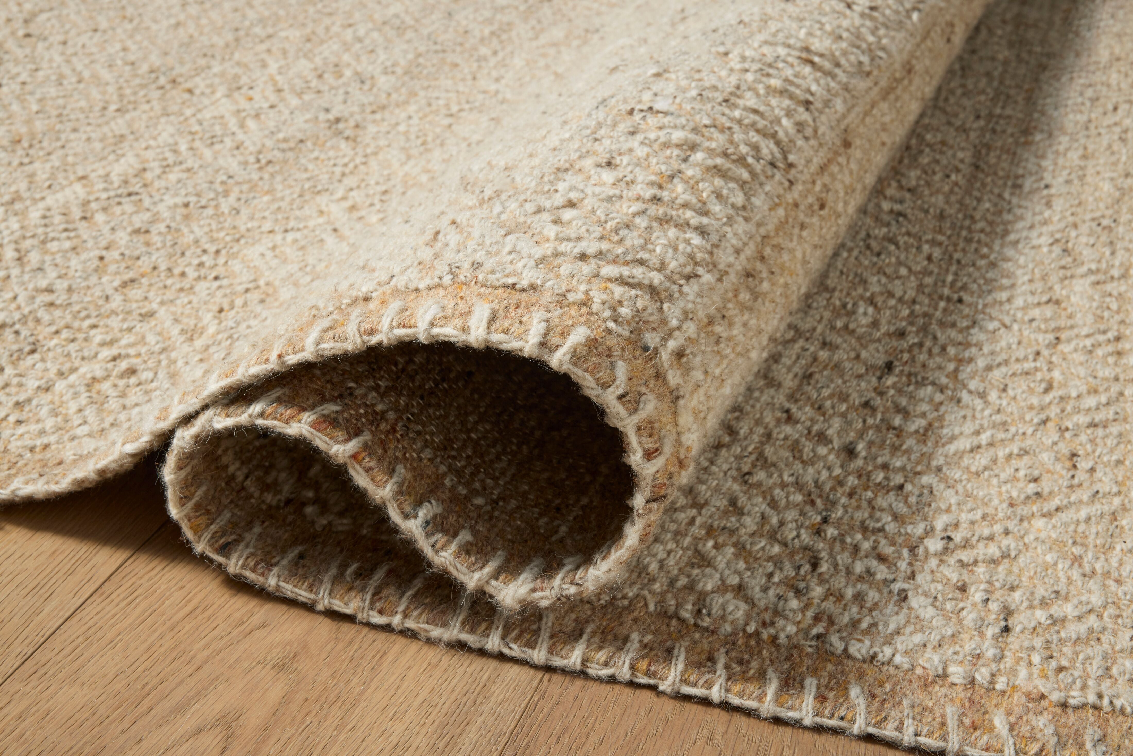 Amber Lewis x Loloi Bowie Pebble / Clay Rug RUGS - wool Loloi