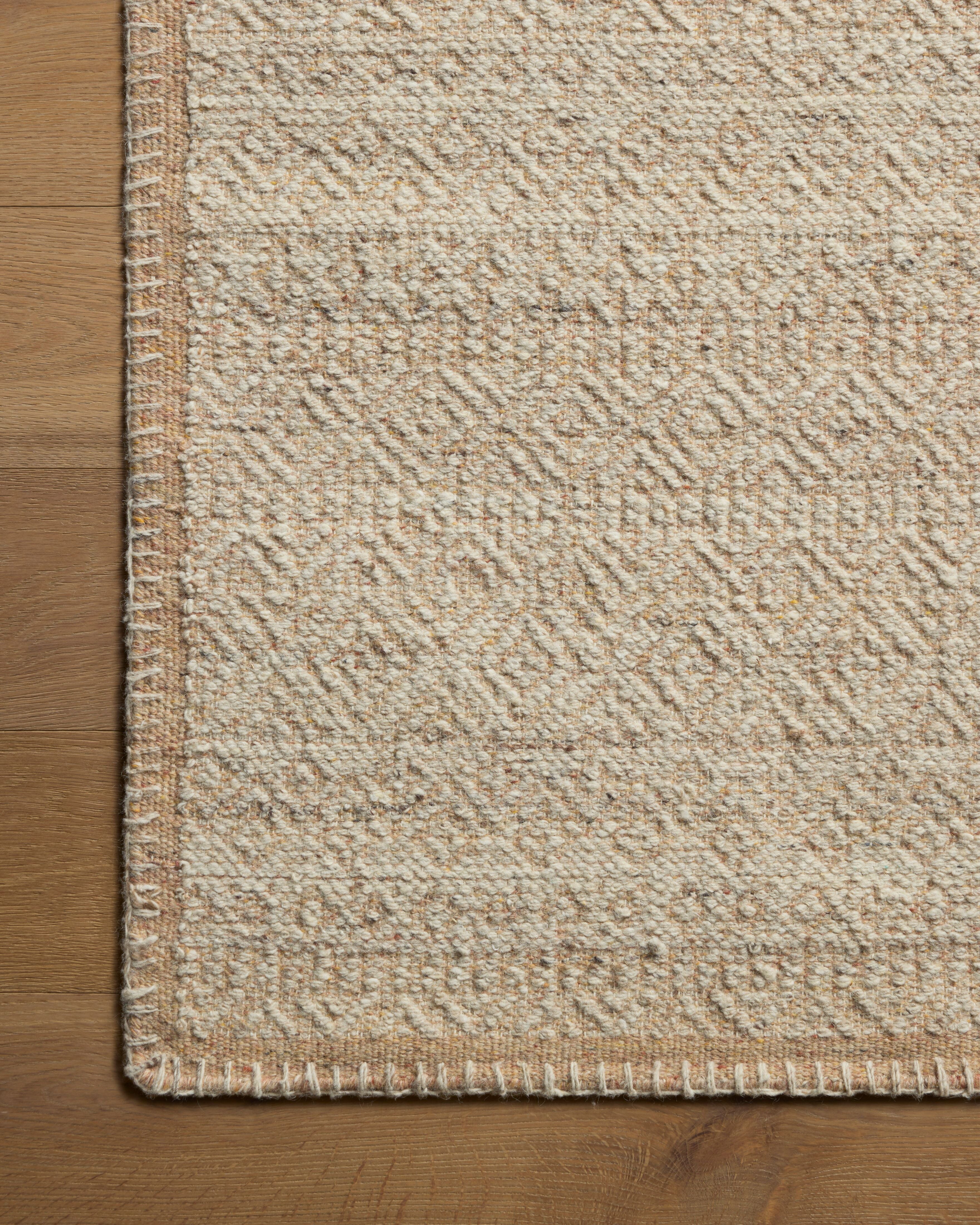 Amber Lewis x Loloi Bowie Pebble / Clay Rug RUGS - wool Loloi