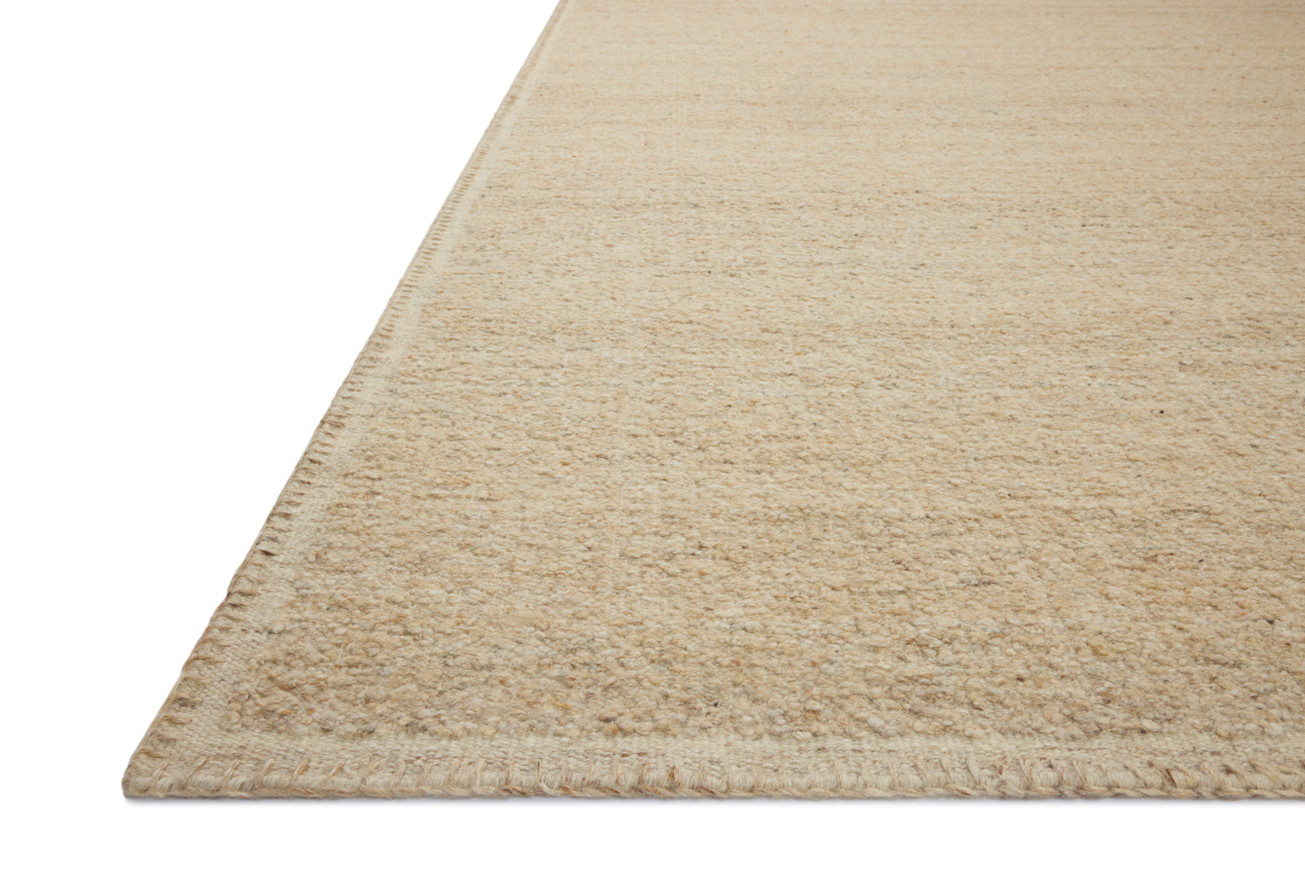 Amber Lewis x Loloi Bowie Natural / Oatmeal Rug RUGS - wool Loloi
