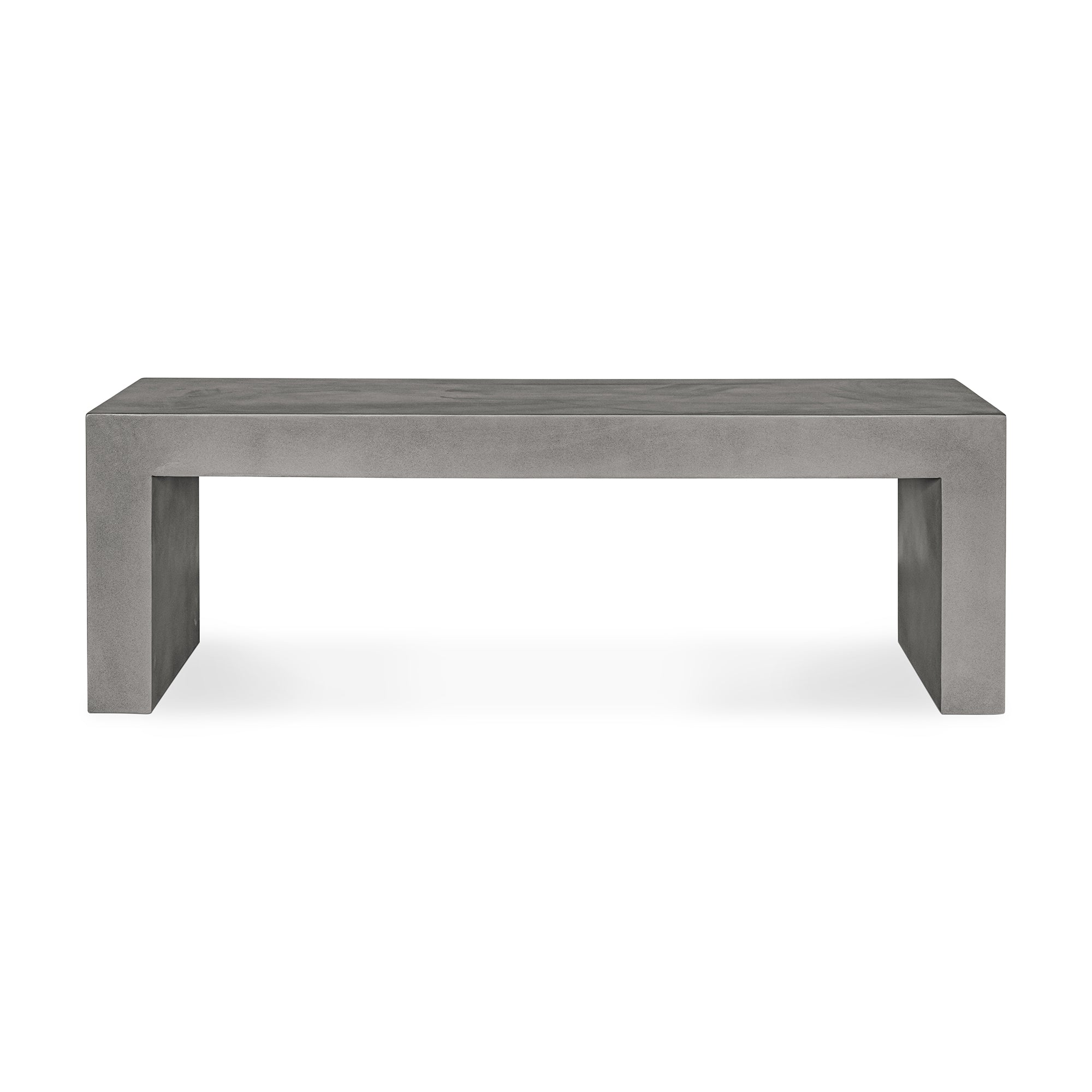 Lowen Outdoor Bench FURNITURE - outdoor bench Moe's Furniture Grey