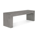 Lowen Outdoor Bench FURNITURE - outdoor bench Moe's Furniture