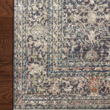 OVERSTOCK RUG - Loloi Bradbury Midnight  / Multi Rug - 2'6" x 10'