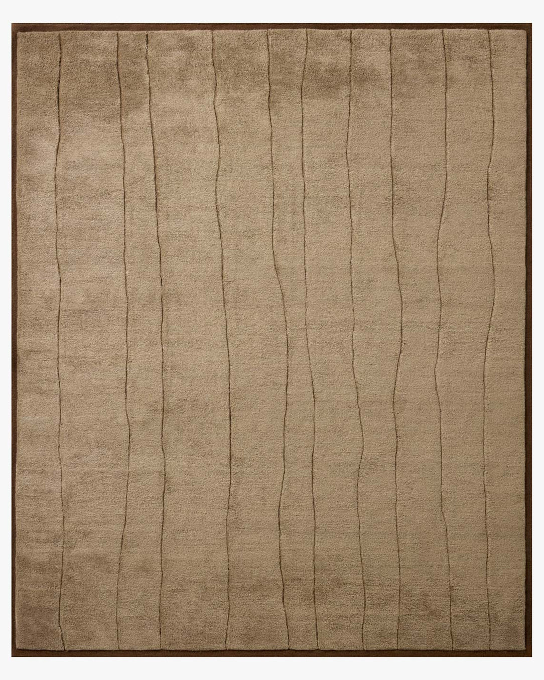Leanne Ford x Loloi Bracken Bark / Taupe Rug RUGS - wool Loloi