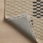 Chris Loves Julia x Loloi Bradley Beige / Midnight Rug 0-RUGS-wool Loloi