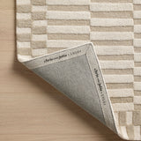 Chris Loves Julia x Loloi Bradley Ivory / Beige Rug 0-RUGS-wool Loloi