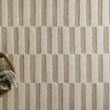 Chris Loves Julia x Loloi Bradley Ivory / Beige Rug 0-RUGS-wool Loloi