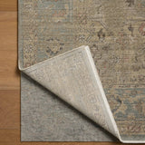 Loloi Briar Sky / Moss Rug RUGS - synthetic Loloi 18" x 18" sample