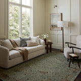 Loloi Briar Aqua / Olive Rug RUGS - synthetic Loloi 18" x 18" sample