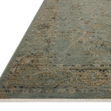 Loloi Briar Aqua / Olive Rug RUGS - synthetic Loloi 18" x 18" sample