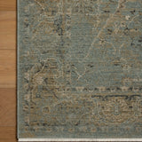 Loloi Briar Aqua / Olive Rug RUGS - synthetic Loloi 18" x 18" sample