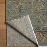 Loloi Briar Aqua / Olive Rug RUGS - synthetic Loloi 18" x 18" sample