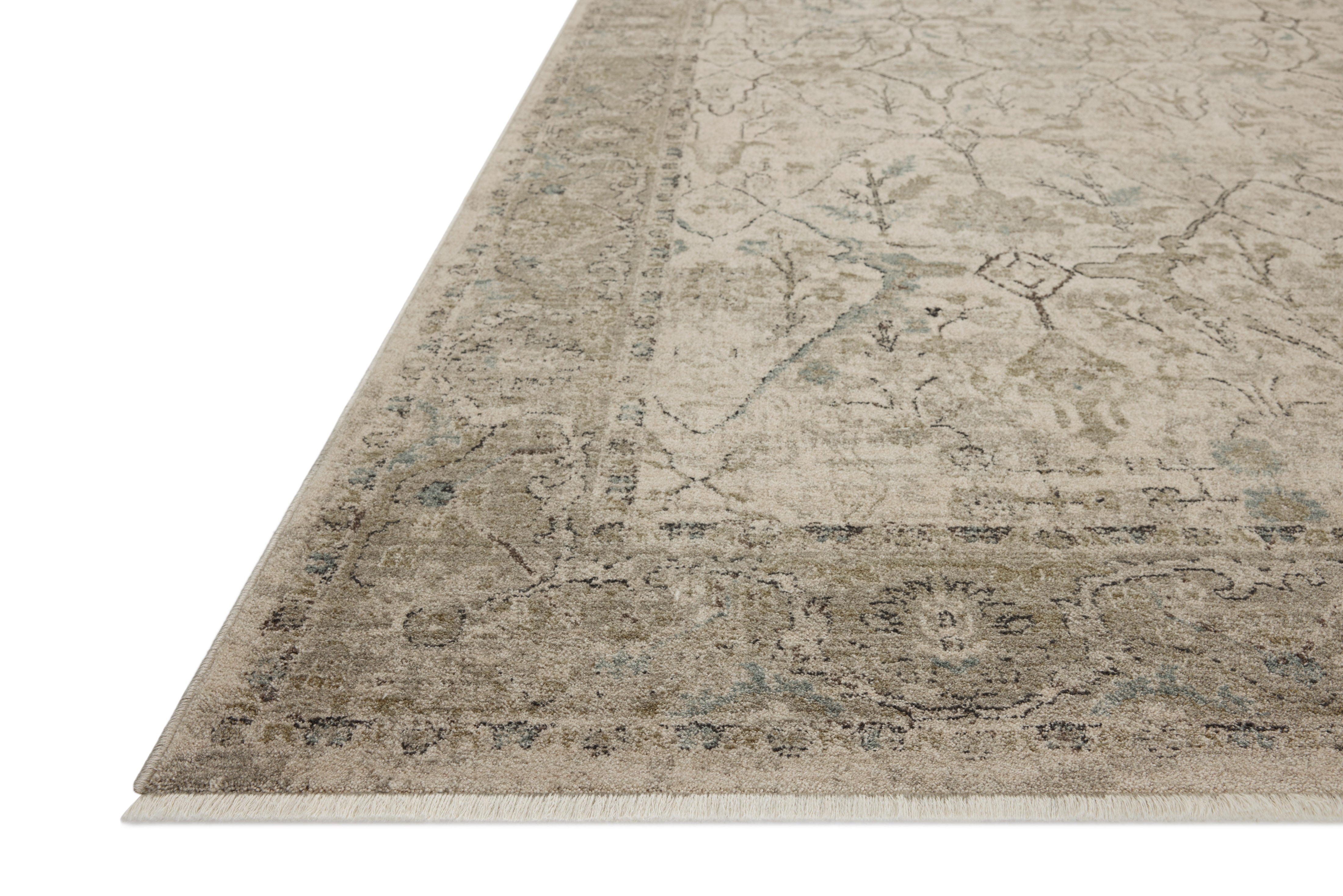 Loloi Briar Ivory / Sage Rug RUGS - synthetic Loloi 18" x 18" sample