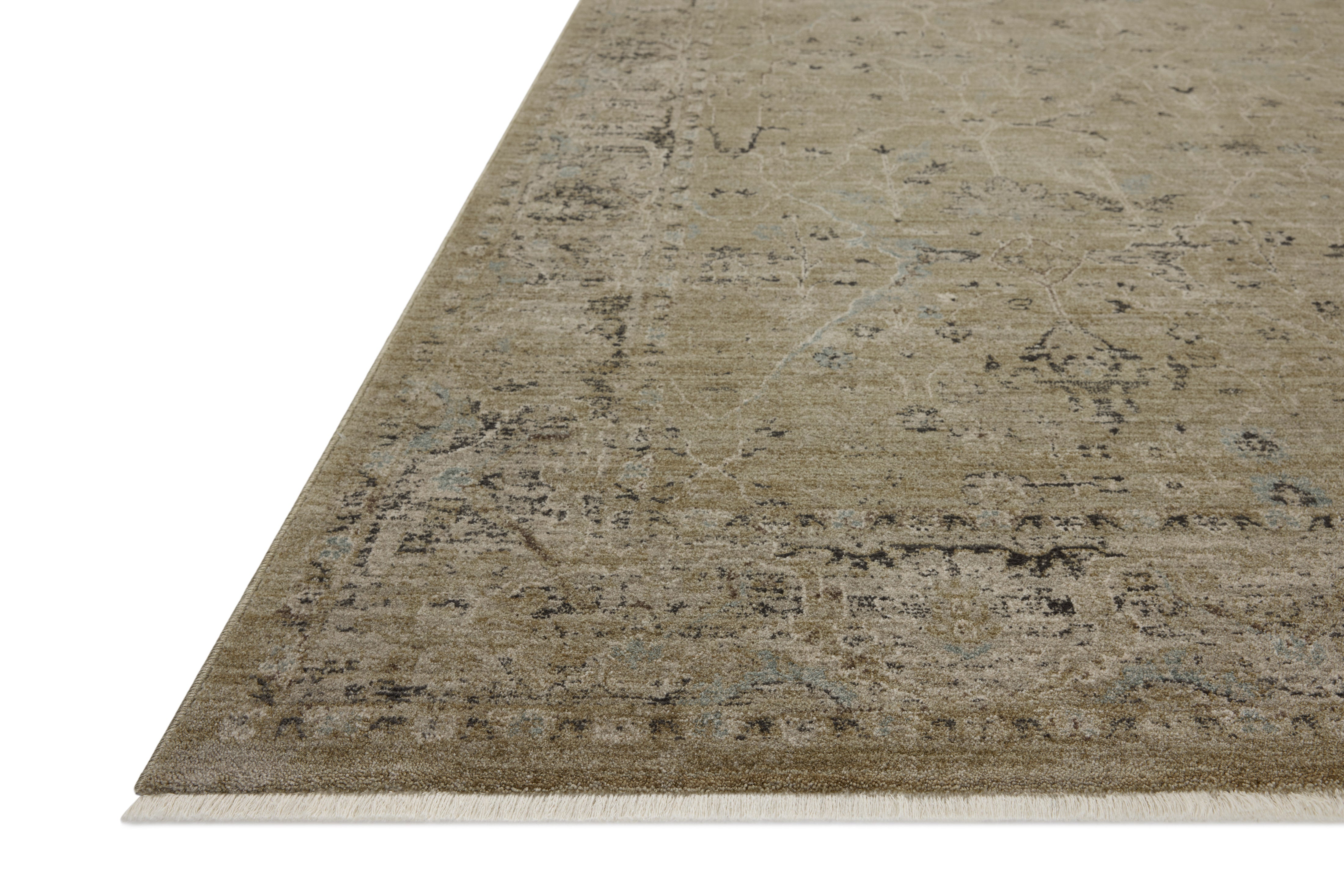 Loloi Briar Olive / Stone Rug RUGS - synthetic Loloi 18" x 18" sample