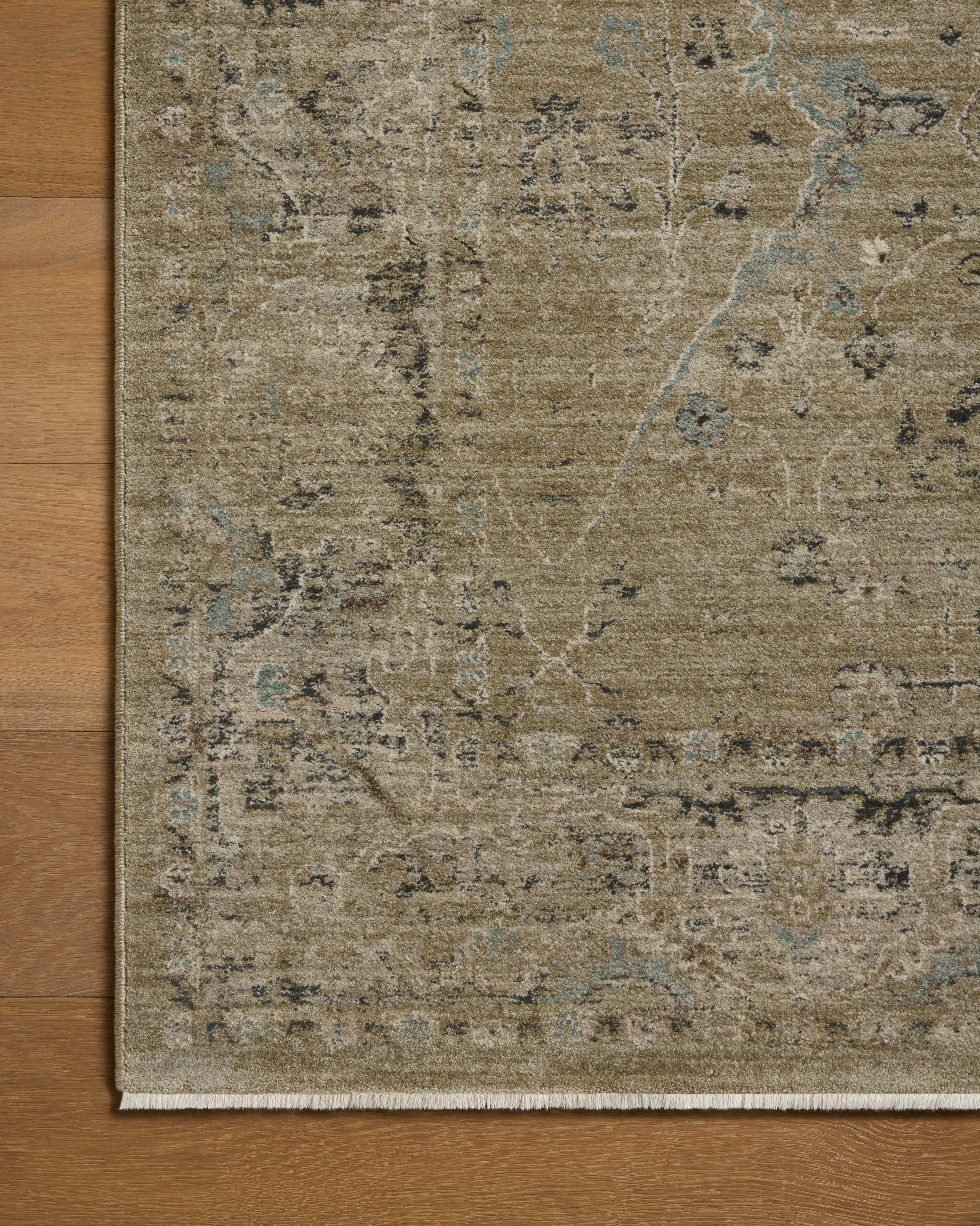 Loloi Briar Olive / Stone Rug RUGS - synthetic Loloi 18" x 18" sample