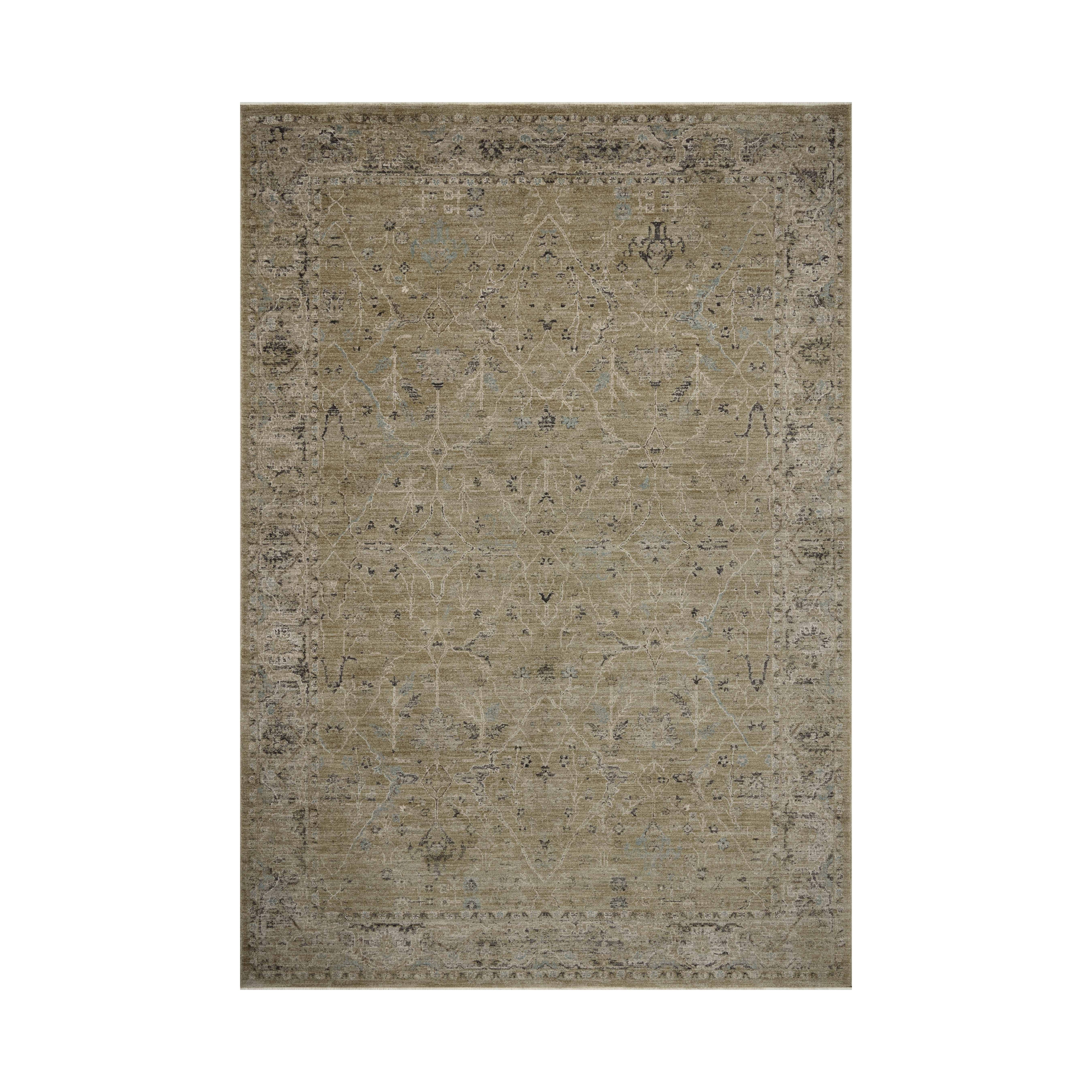 Loloi Briar Olive / Stone Rug RUGS - synthetic Loloi 18" x 18" sample