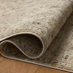 Loloi Briar Silver / Moss Rug RUGS - synthetic Loloi 18" x 18" sample