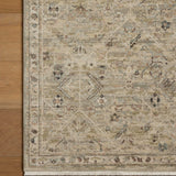 Loloi Briar Silver / Moss Rug RUGS - synthetic Loloi 18" x 18" sample
