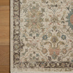 Loloi Briar Ivory / Multi Rug RUGS - synthetic Loloi 18" x 18" sample