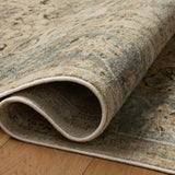Loloi Briar Ant. Ivory / Blue Rug RUGS - synthetic Loloi