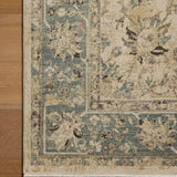 Loloi Briar Ant. Ivory / Blue Rug RUGS - synthetic Loloi 18" x 18" sample