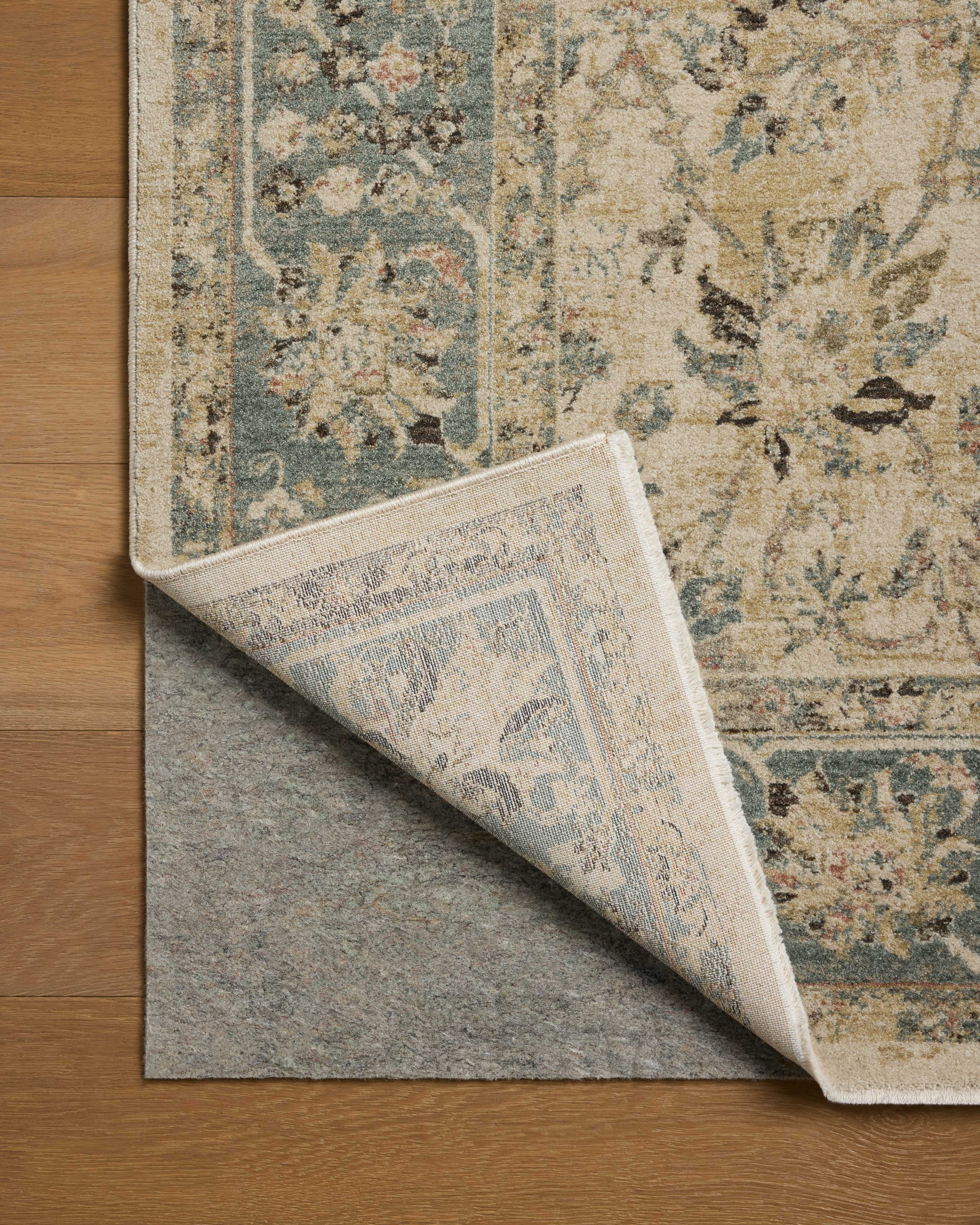 Loloi Briar Ant. Ivory / Blue Rug RUGS - synthetic Loloi 18" x 18" sample