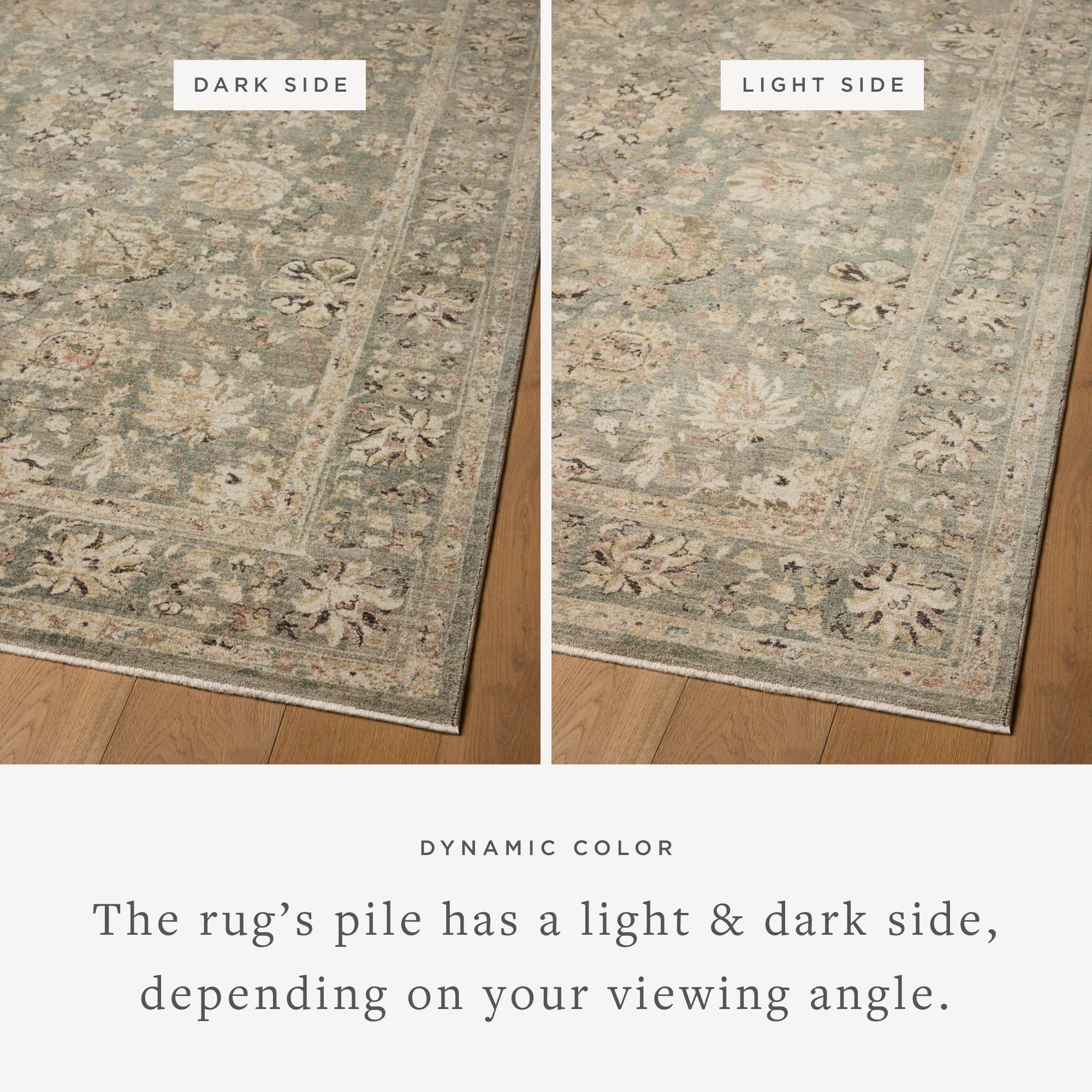 Loloi Briar Fog / Sand Rug RUGS - synthetic Loloi 18" x 18" sample