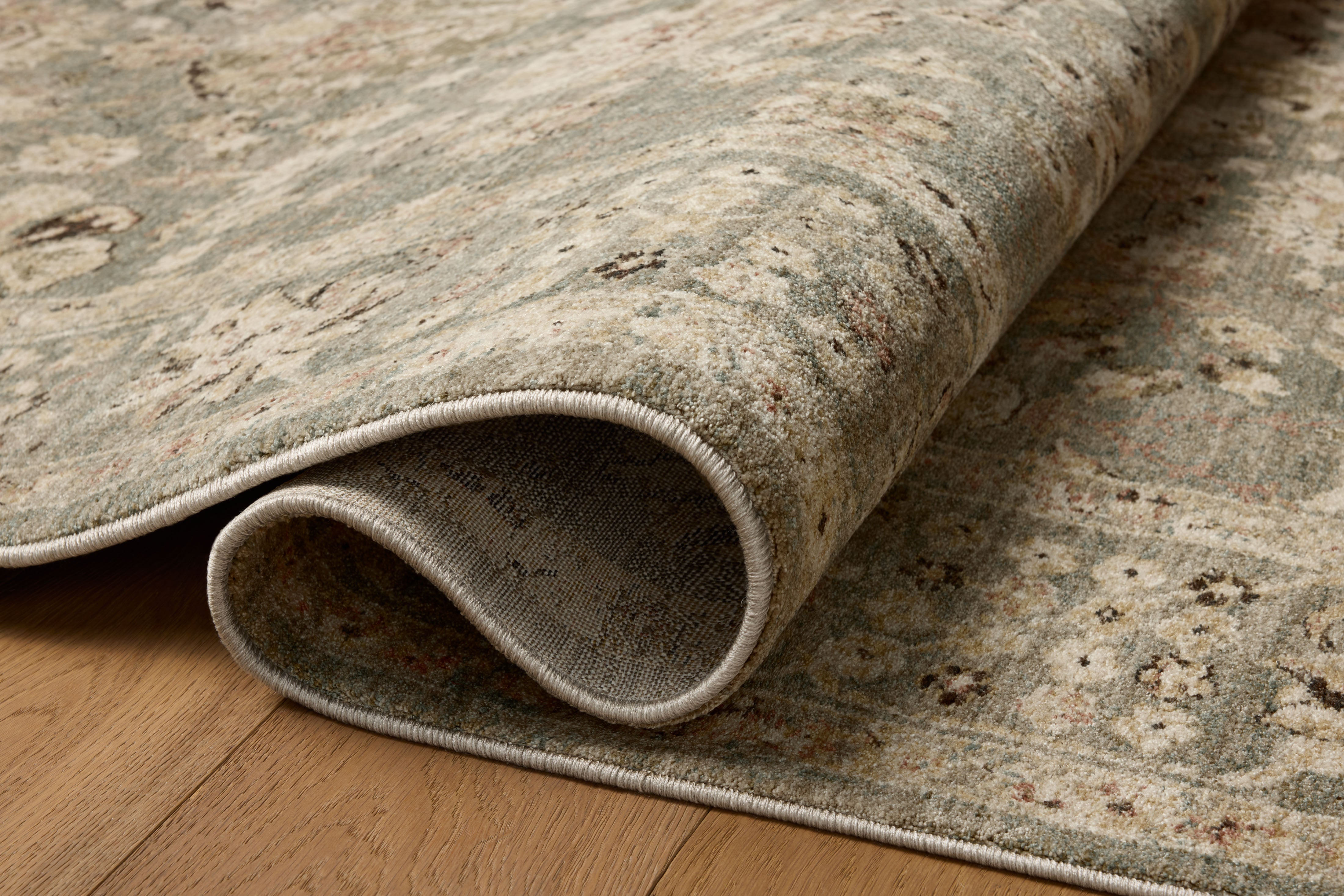 Loloi Briar Fog / Sand Square Rug RUGS - synthetic Loloi