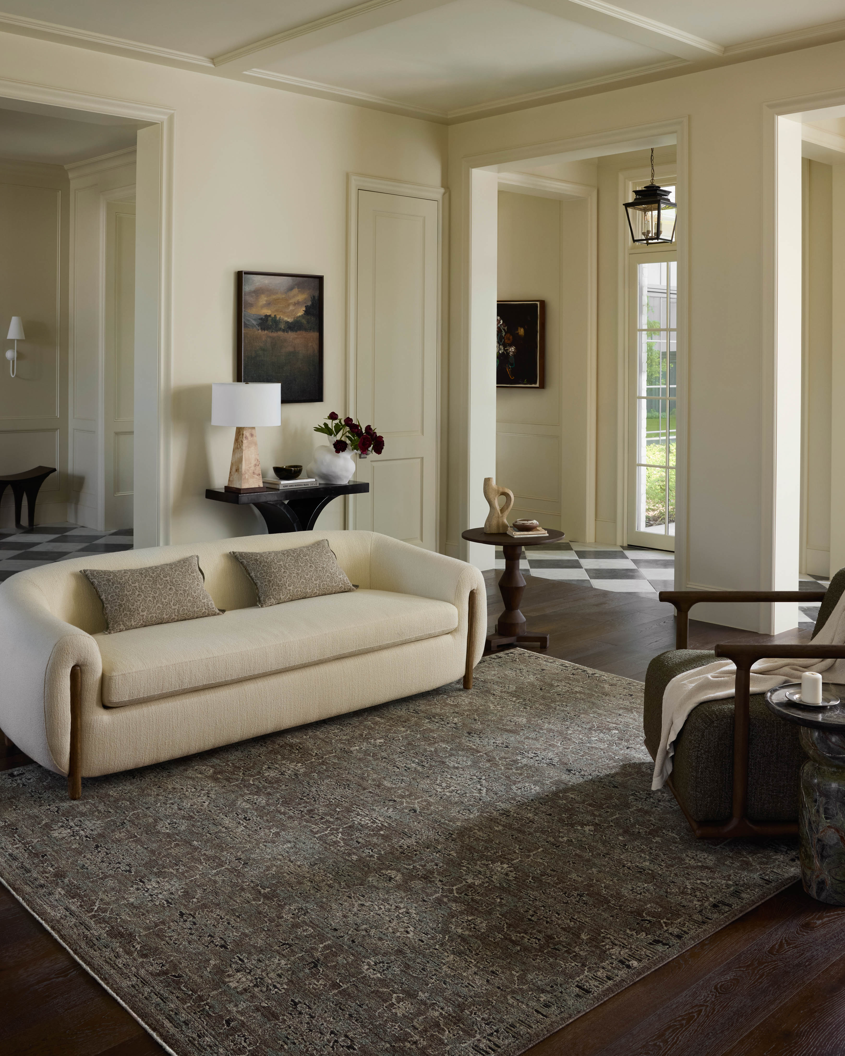 IN STORE - Loloi Briar Bark / Lagoon Rug IN STORE - Rugs Loloi 2'6" x 4'