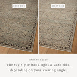 Loloi Briar Mist / Granite Rug RUGS - synthetic Loloi 18" x 18" sample