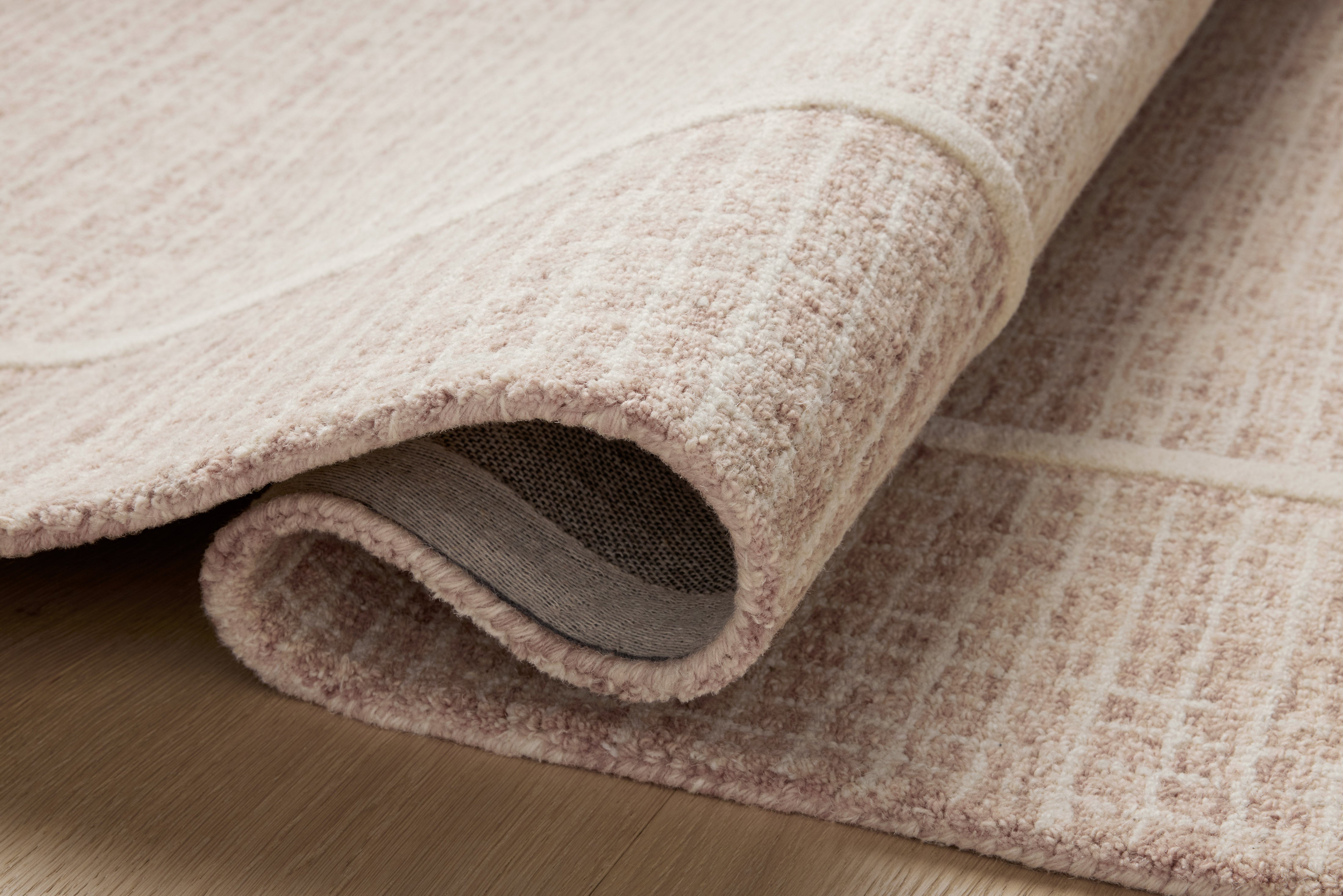 Chris Loves Julia x Loloi Briggs Blush / Ivory Rug 0-RUGS-wool Loloi