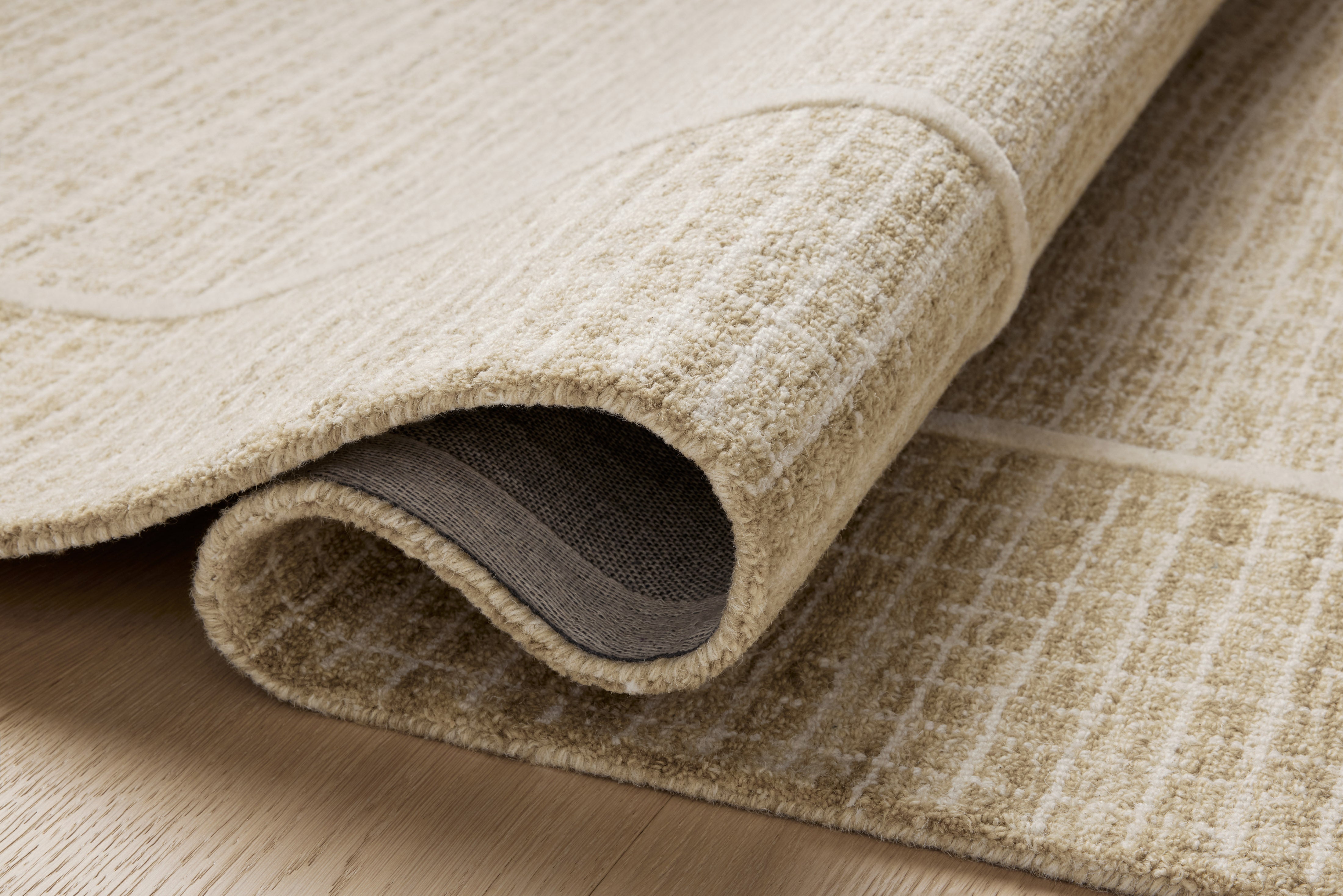 Chris Loves Julia x Loloi Briggs Wheat / Ivory Rug 0-RUGS-wool Loloi