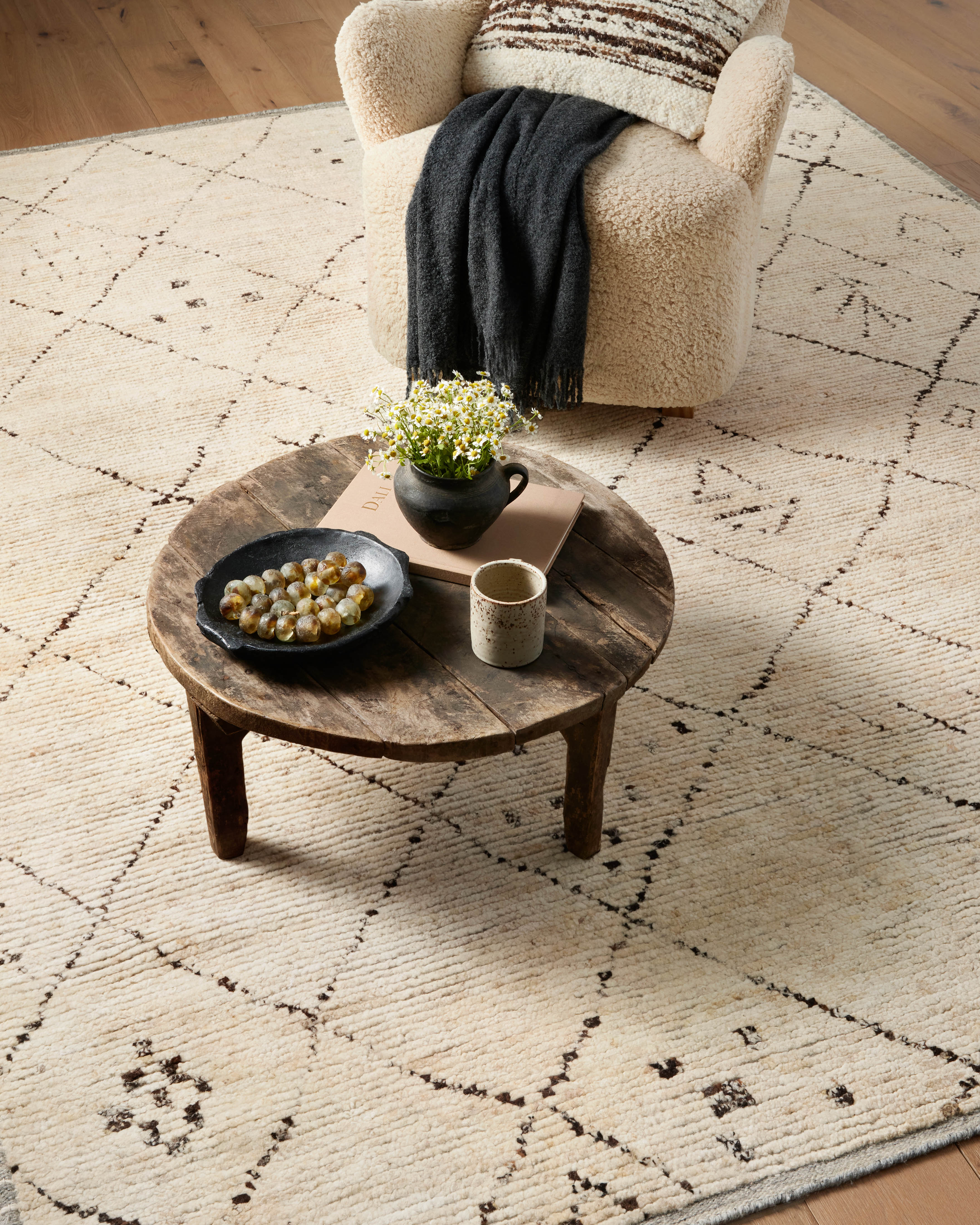 Amber Lewis x Loloi Briyana Natural / Stone 1-natural fibre rugs Loloi