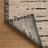 Amber Lewis x Loloi Briyana Natural / Black 1-natural fibre rugs Loloi