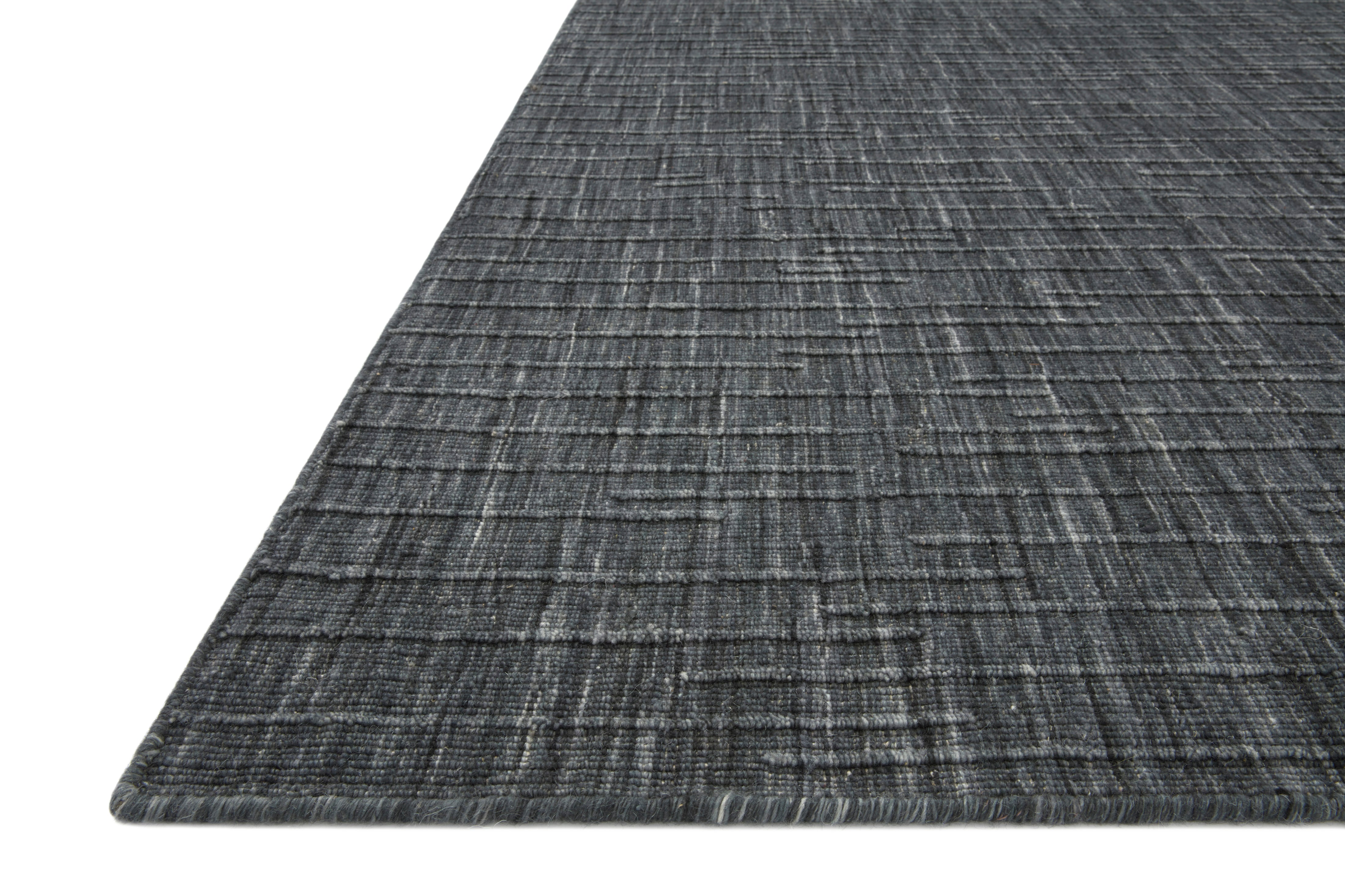 OVERSTOCK RUG - Loloi Brooks Ink Rug - 9'3" x 13' RUGS - wool Loloi