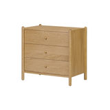 Bailey 3 Drawer Nightstand